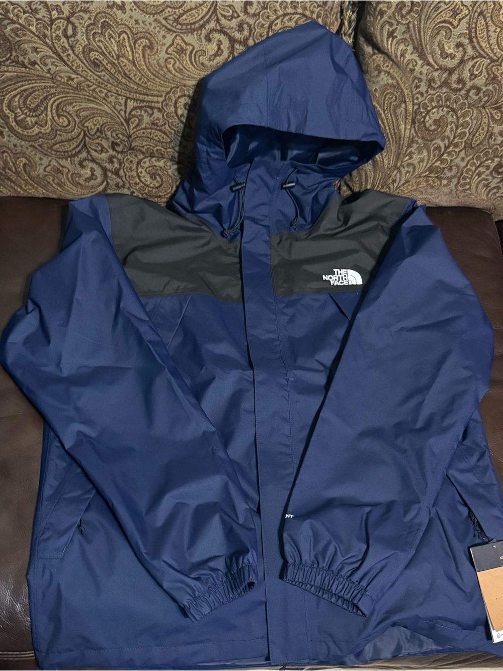 The North Face Deep Blue Packable Hooded Jacket
